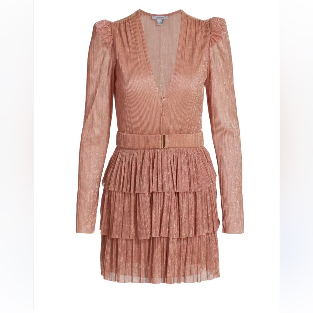 Sabina musayev pink mini dress, no belt